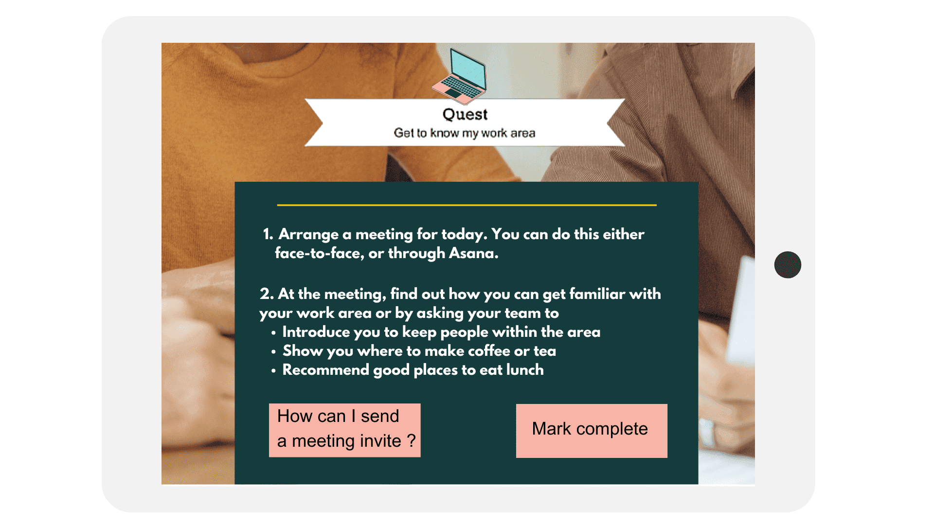 Learning Hub — Module Screenshot 2